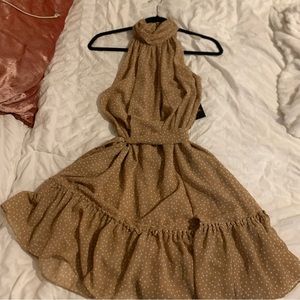 Just Taylor polka dot mini dress